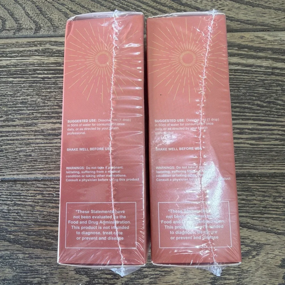 2X -Zeria Drops- Skin Drops -Maintain+Support Skin Health -60ml Watermelon 6/27